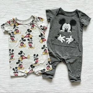 Disney Baby 3M Romper Bundle